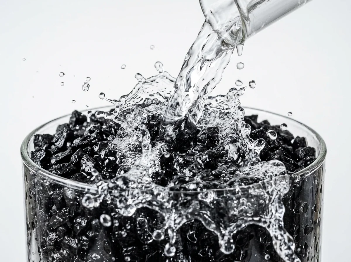 Deionized Water Washed Activated Carbon Process