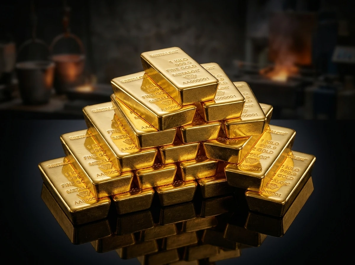 Gold Recovery (CIL/CIP) Gold Bullion Bars